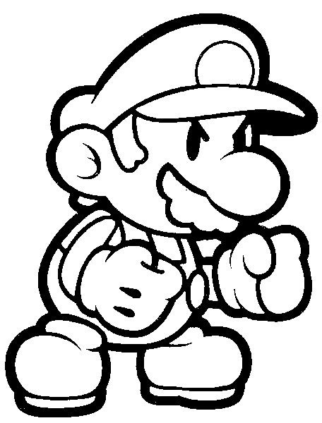 Paper Mario Drawing At Getdrawings Free Download