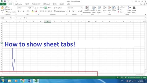 Bottom Scroll Bar Missing Excel 2013 Incorporatedfalas
