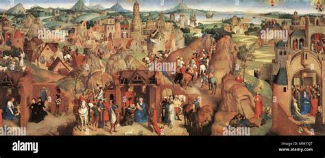 Advent And Triumph Of Christ 1480 Hans Memling Advent And Triumph