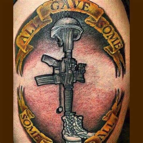 Honoring Passed Veterans Tattoo Vetern Ink