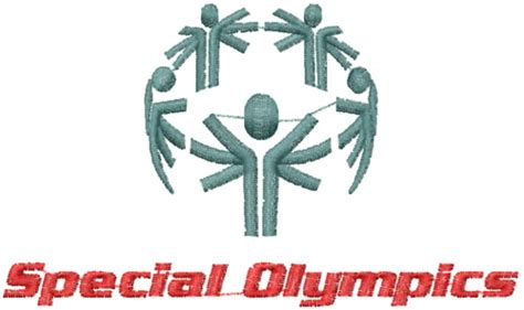 Lyns Emb Embroidery Design Special Olympics 209 Inches H X 354 Inches W