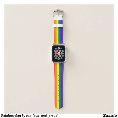 Buy other collectable flags and get the best deals at the lowest prices on ebay! Rainbow flag apple watch armband | Apfeluhr, Armband ...