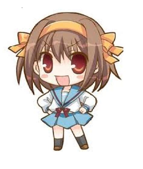 Chibi Haruhi Suzumiya By Bubblingblue On Deviantart