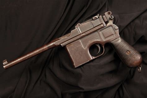 Broomhandle Mauser Model 1896 C96 Pre War Commercial 763mm Semi Auto