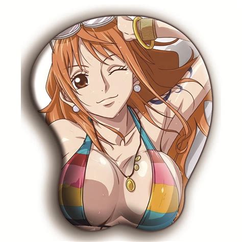 One Piece Merch Nami Blinking Ergonomic Mouse Pad Anm0608 ®one Piece Merch