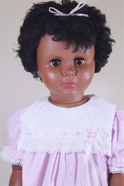 African American Playpal Companion Doll Uneeda U31 35 Brown Eyes 1960s Uneeda
