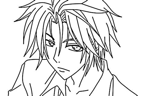 Anime Group Coloring Sheets Usui Takumi Coloring Page By My XXX Hot Girl