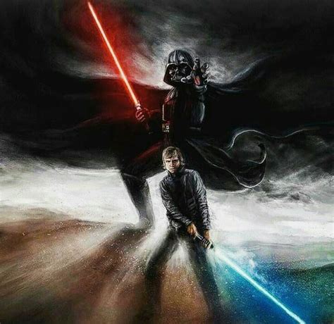 Darth Vader Poster Darth Vader Al Acecho De Luke Skywalker