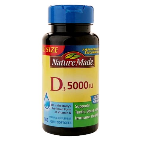 Nature Made Vitamin D3 5000 Iu Reviews 2020