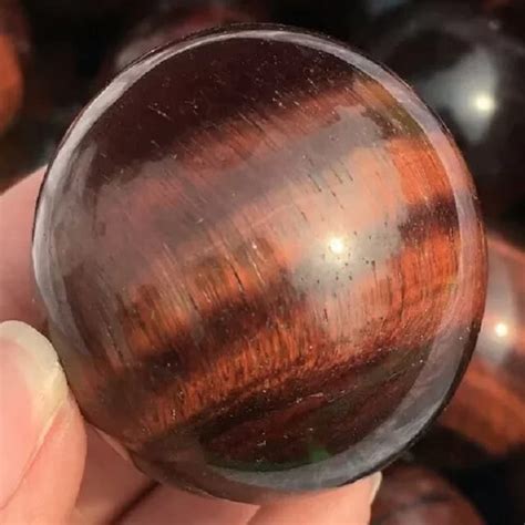 Agate Red Tiger Eye Crystal Stone Sphere Ball At Rs 2500 Kg Khambhat