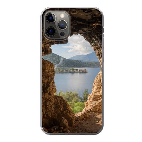 Muchowow Handyhülle Wasser Höhle Natur Landschaft Handyhülle Apple Iphone 13 Pro