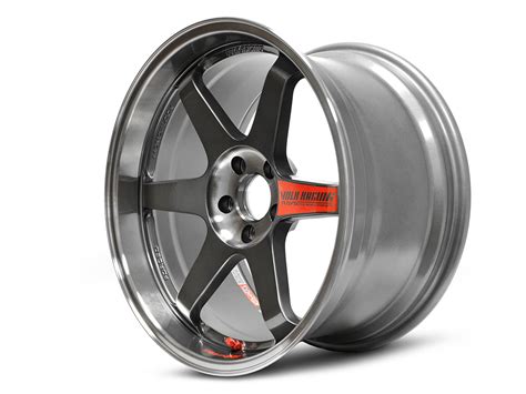 Rays Volk Racing Te37sl Wheel Single Pressed Graphite Performance