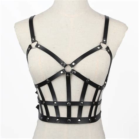 Women Sexy Harness Leather Harness Bdsm Lingerie Sexy Garter Fetish Lingerie Sexy Garter Belt