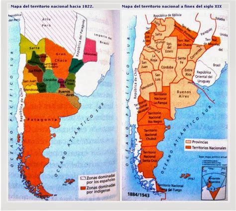 Geografia Argentina Formación Del Territorio Argentino Mapas