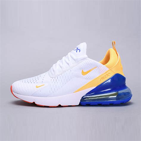 A First Look At The Nike Air Max 270 Flyknit Blue Yellow