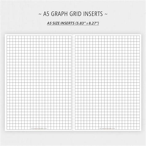 Free A5 Size Dot Grid Graph Lined Paper Printable For Bullet Journaling