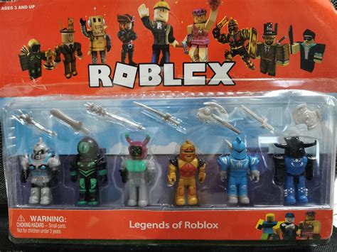 New Legends Of Roblox 6 Piece Set Action Figures Kids Toys 3 Years And