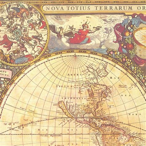 Map Digital Paper Old World Vintage Maps Antique Etsy