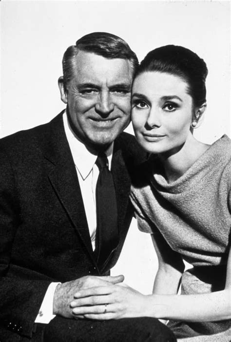 cary grant and audrey hepburn in charade movie hollywoodlegends in 2020 cary grant cary