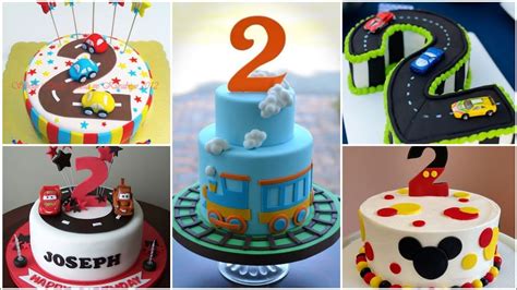 Kids 2nd Birthday Cake Design 2 Year Baby Boy Birthday Cake Ideas