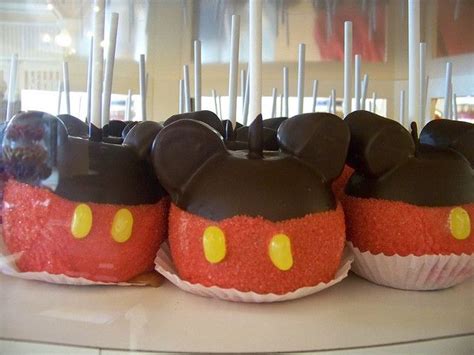 Mickey Mouse Carmel Apples At The Penny Arcade Apple Dessert Recipes