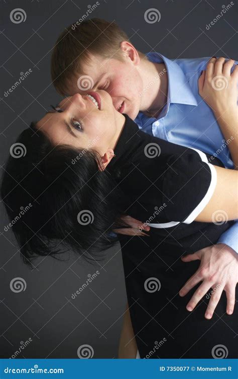 Kiss In Neck Stock Image Image Of Dating Pleasure Valentine 7350077