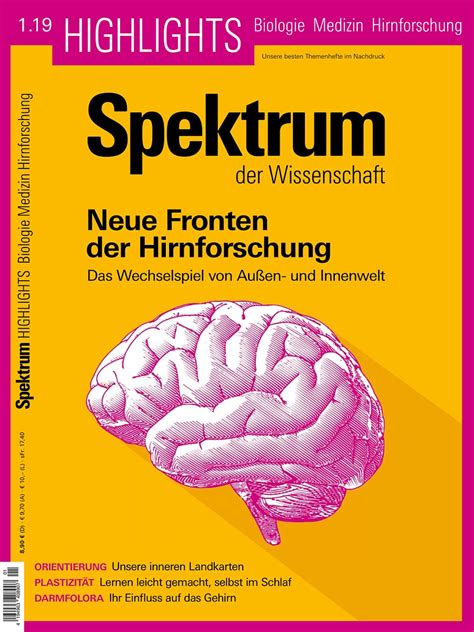 Neue Fronten Der Hirnforschung Spektrum Highlights 12019 Spektrum
