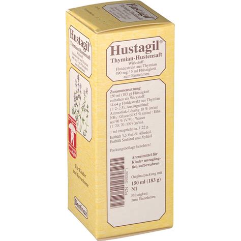 Hustagil® Thymian-Hustensaft 150 ml - shop-apotheke.com