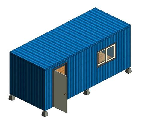 Shipping Container Revit Model