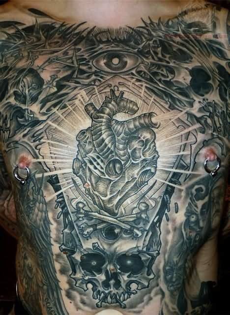 76 Crazy Skull Tattoos Designs Mens Craze Floral Skull Tattoos