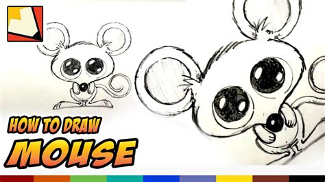 2) some programs have a stabiliser or smooth stroke that smooths your lines so they are less wobbly. How to Draw a Mouse - Easy Cartoon Mouse Drawing Lessons ...