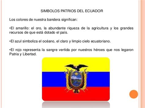 Simbolos Patrios De Ecuador Imagenes Historia Y Significado Todo Images