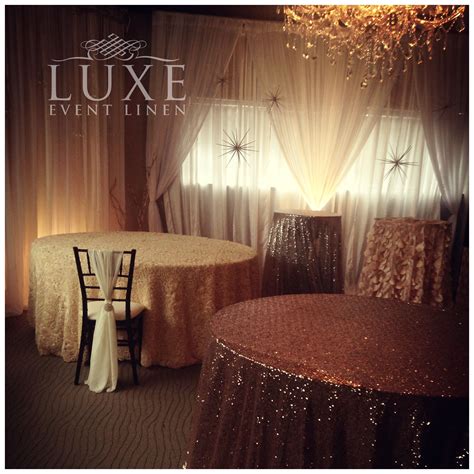 The Luxe Event Linen Showroom | Bridal shop interior, Showroom decor, Event rentals showroom