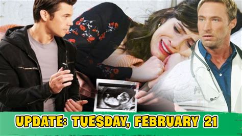 The Young And The Restless Update Tuesday February 21 Adam And Nicks Paternity Showdown