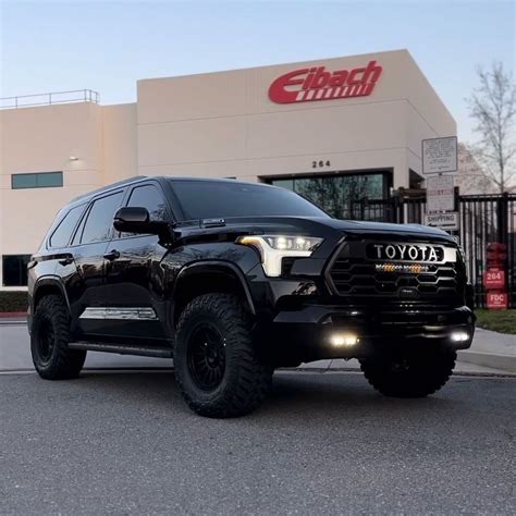 New Toyota Sequoia Blacked Out On Off Road Wheels Full Build Review On
