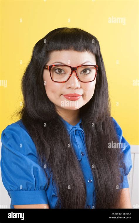 Chinese Woman With Glasses High Resolution Stock Photography And Images