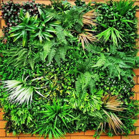 Artificial Deluxe Green Wall 100x100cm Instant Green Direct