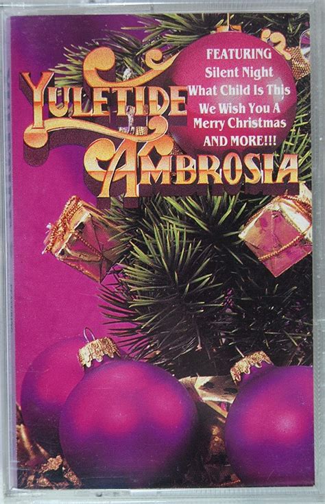 Yuletide Ambrosia Musikkassette Amazonde Musik Cds And Vinyl