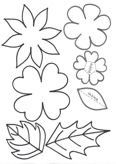 Plantilla stencil dayka a5 15x21 cm corazones. plantillas | Flores de papel, Flores de papel molde y ...