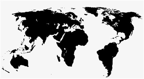 Black World Map Hd Wallpaper World Map Vector Svg Free Transparent