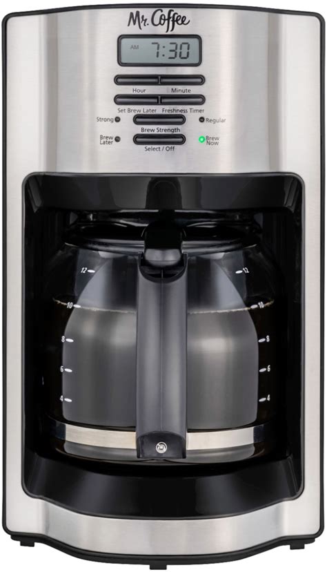 Customer Reviews Mr Coffee 12 Cup Coffee Maker With Rapid Brew System