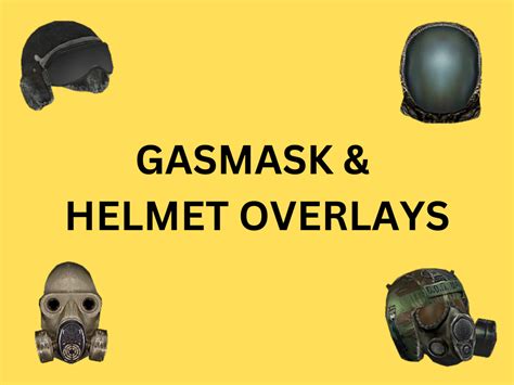 Gunslinger Gasmask And Helmet Overlays Addon Stalker Call Of