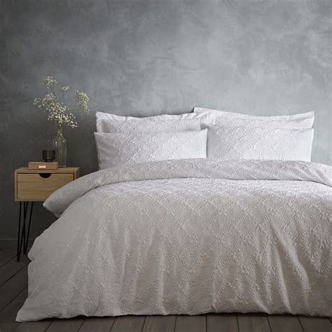 Dunelm Textured White Bedding Bedding Design Ideas