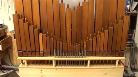 Homemade Pipe Organ Demo Youtube