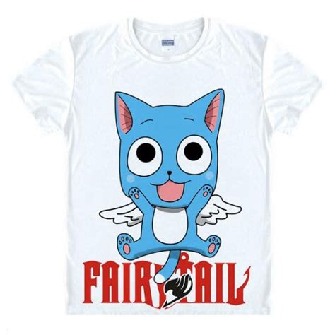 Fairy Tail T Shirts Flying Happy T Shirt Ipw Fairy Tail Store