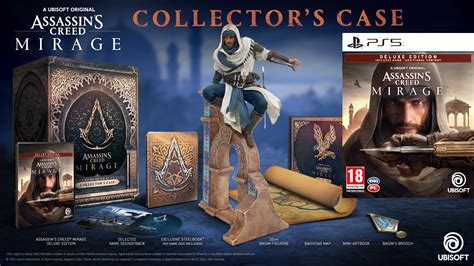 Assassin S Creed Mirage Deluxe Edition Collectors Case PS5