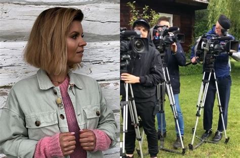 Marta manowska z kolegą z planu rolnik szuka żony. "Rolnik szuka żony". Marta Manowska jest już na planie ...