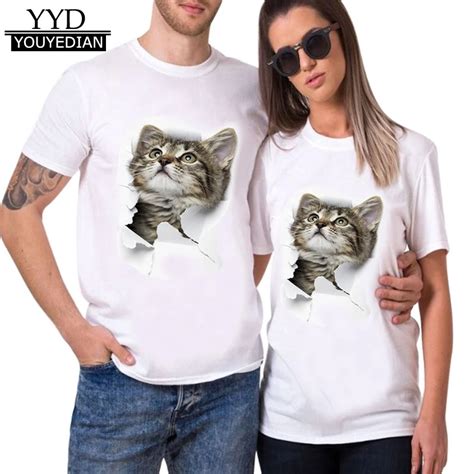 Plus Size 3xl 4xl Cat Tees Shirt Women Short Sleeve Casual 3d Print T Shirt Tops For Summer 2017