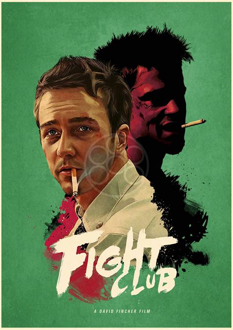 Fight Club Movie Poster For Your Room — Farly Datau