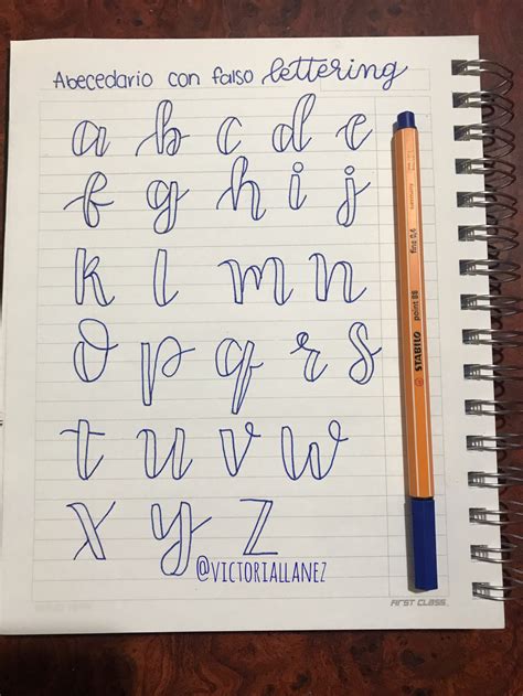 Falsolettering Stabilo Lettering Guide Lettering Alphabet Fonts